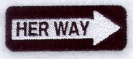 Her Way Sign