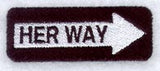 Her Way Sign