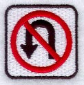 No U-Turn Sign