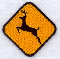 Deer XING Sign