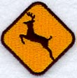 Deer XING Sign