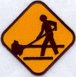 Shovel XING Sign