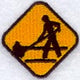 Shovel XING Sign