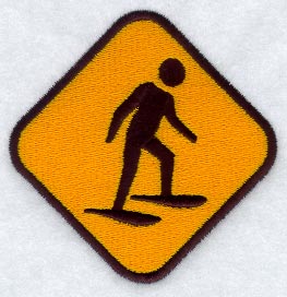 Snowshoe XING Sign