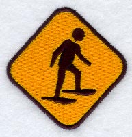 Snowshoe XING Sign
