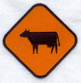 XING Cow Sign