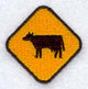 XING Cow Sign
