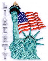 Statue Of Liberty W/Type