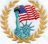 Statue Of Liberty W/Wreath