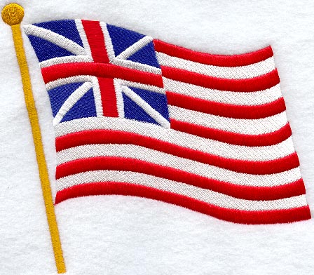 Waving Grand Union Flag