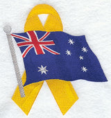 Ribbon & Australian Flag