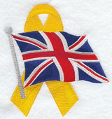 Ribbon & British Flag