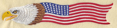 Eagle & Flag Banner
