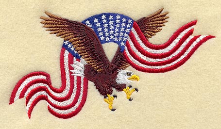 Eagle & Flag