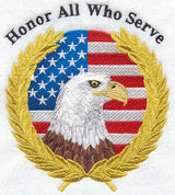 Eagle & Honor All Who Serve