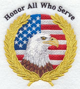 Eagle & Honor All Who Serve