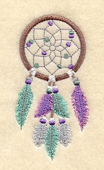 Dream Catcher & Feathers & Beads