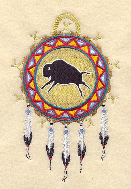 Buffalo Drum Shield