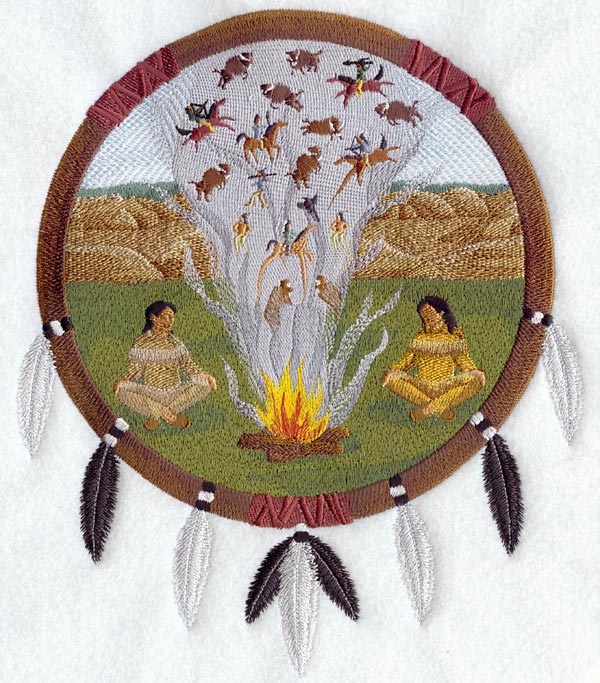 Migrating Buffalo Dream Catcher