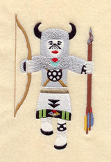 Buffalo Warrior Kachina