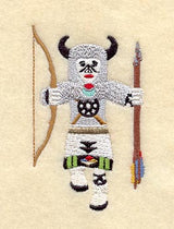 Buffalo Warrior Kachina