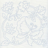 Jacobean Butterfly Quilting Square 1 (Single Run)