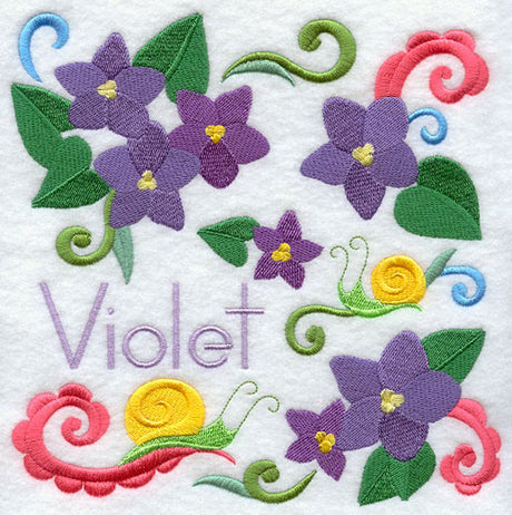Violet and Snail Square