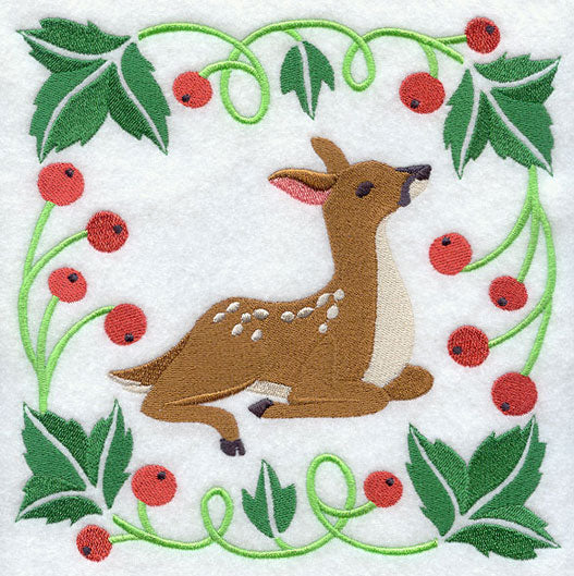 Woodland Animal Square - Deer