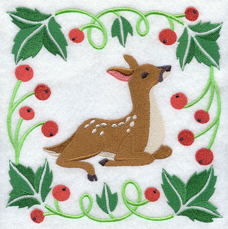 Woodland Animal Square - Deer