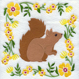 Woodland Animal Square - Squirrel