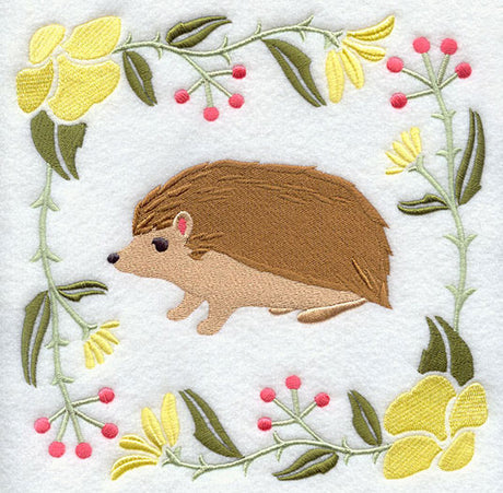 Woodland Animal Square - Hedgehog