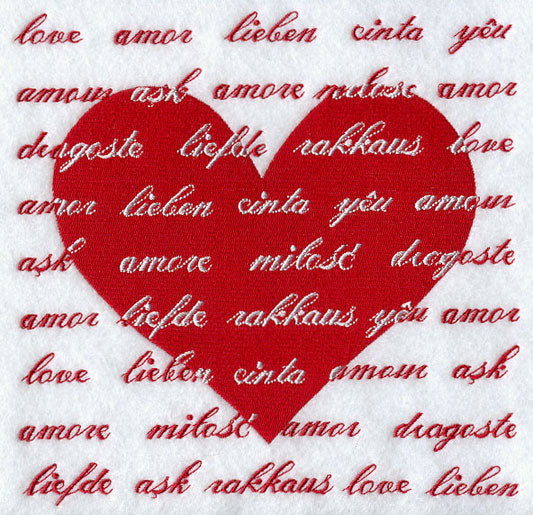 International Love Silhouette