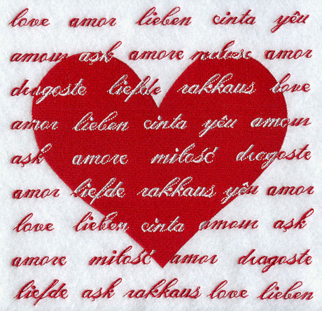 International Love Silhouette