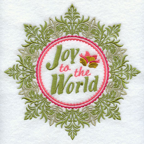 Christmas Wreath - Joy to the World