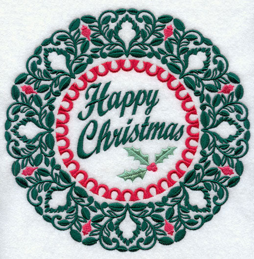 Christmas Wreath - Happy Christmas