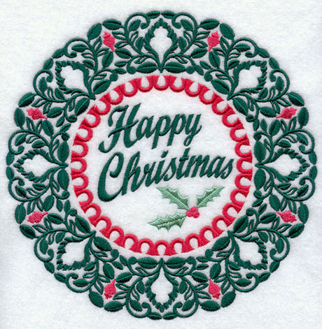 Christmas Wreath - Happy Christmas