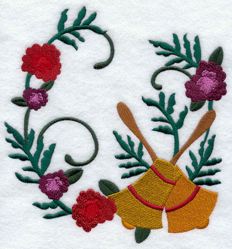 Christmas Music - Hand Bells Wreath