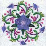 Suzani Medallion - Christmas Rose