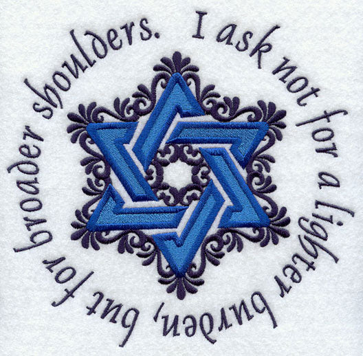 I Ask Not For a Lighter Burden