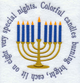 Colorful Candles Burning Bright