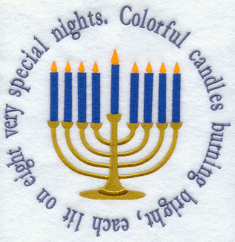 Colorful Candles Burning Bright