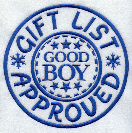 Gift List Approved - Good Boy