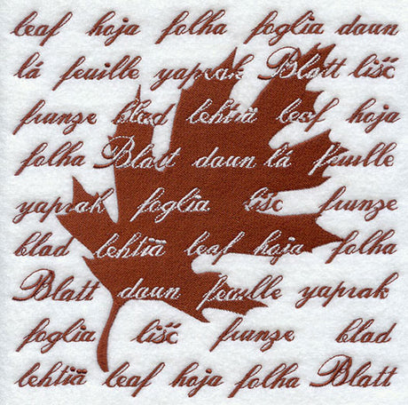 International Leaf Silhouette