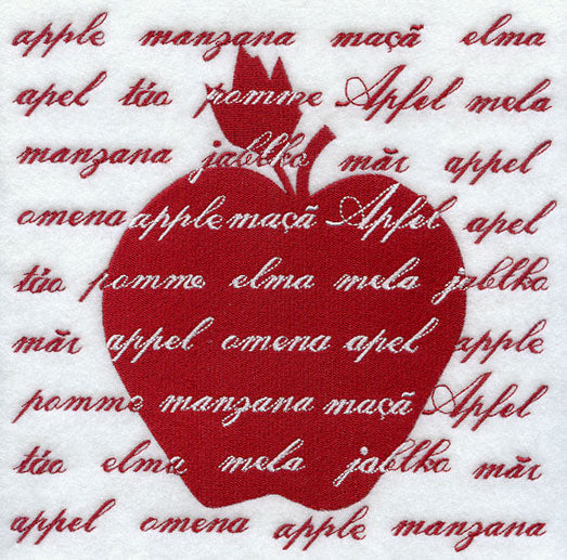 International Apple Silhouette
