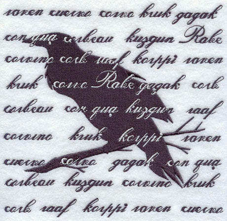 International Raven Silhouette