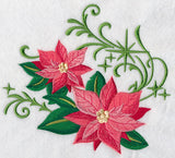 Christmas Poinsettias with Echoes