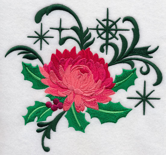 Christmas Chrysanthemum with Echoes