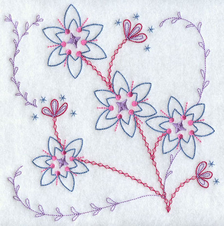 Flowers and Diamonds