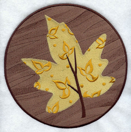 Kaleidoscope Maple Leaf Medallion