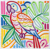 Mola Macaw Square
